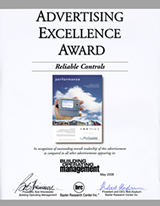 Advertising Excellence Award - May 2008
